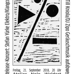21.09.2018 -- Lecture and DJ set at Stefan Yürke release concert 21.09.2018 -- Lecture and DJ set at Stefan Yürke release concert