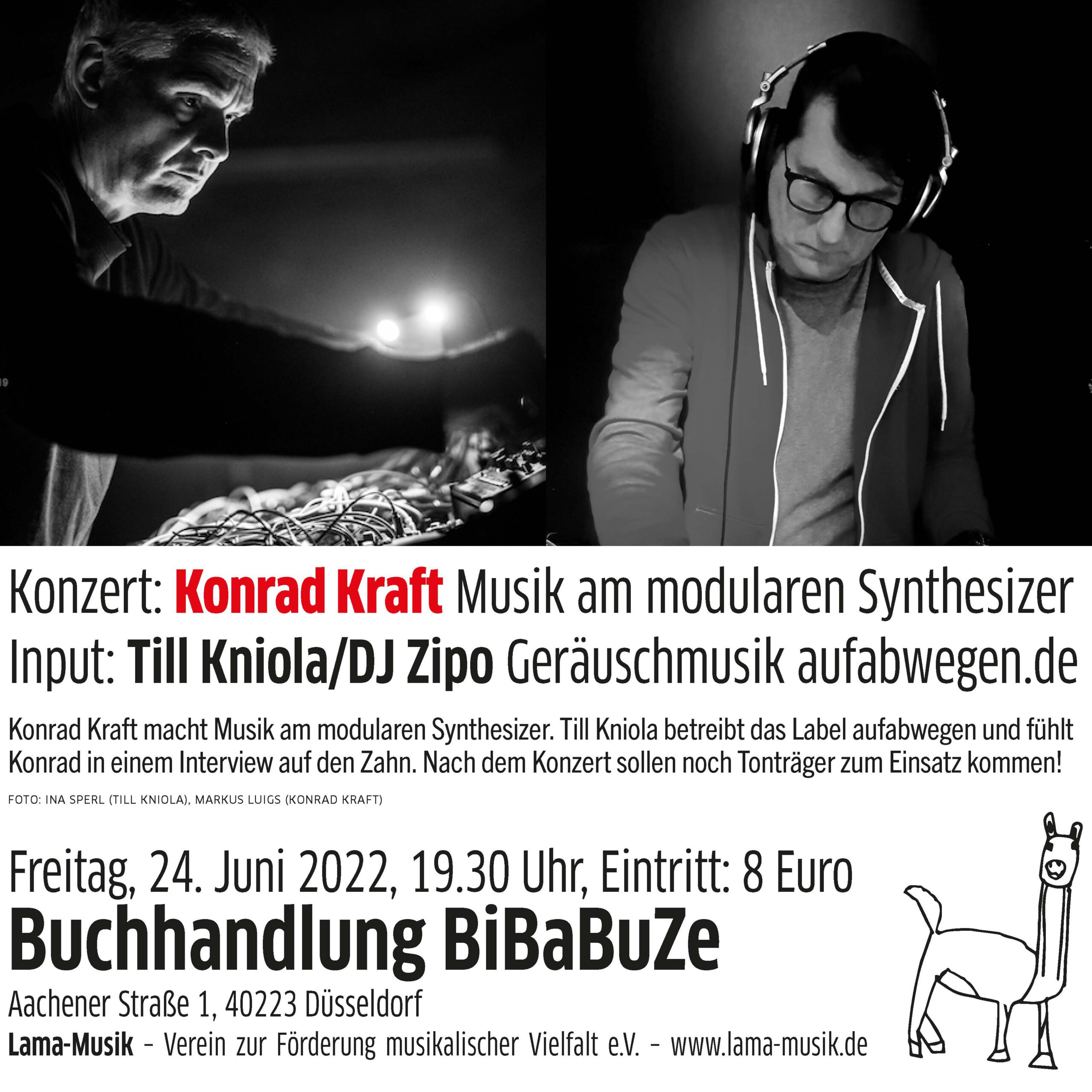 24/06/2022 – Konrad Kraft live & artist talk